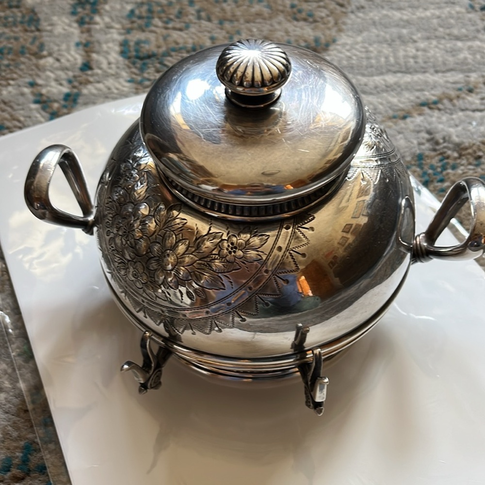 Simpson Hall Miller & Co. Vintage Butter Dish - Picture 2 of 11